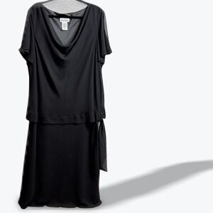 Ultra Dress New York Evening Dress Formal Occasion Womens Plus Size 18W 1980s‎